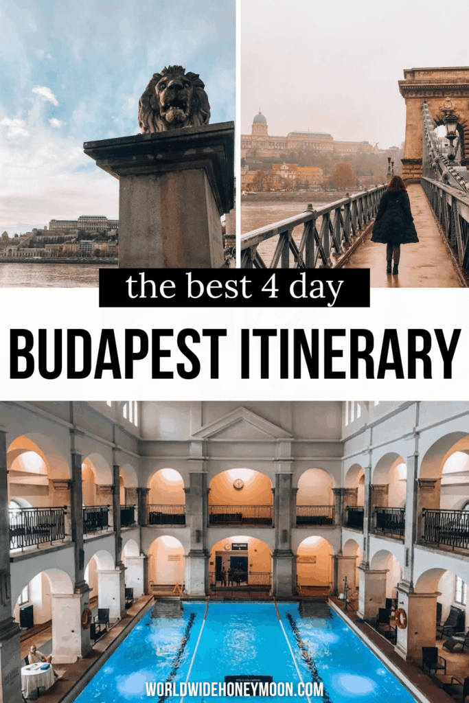 Searching for the perfect 4 days in Budapest itinerary? We have you covered! From where to stay in Budapest to top places to eat and drink, here is the ultimate Budapest itinerary in 4 days that you’re going to want to enjoy for yourself. | budapest 4 days | budapest itinerary 4 days | budapest in 4 days | budapest 4 day itinerary | budapest travel itinerary | budapest travel guide | budapest hungary