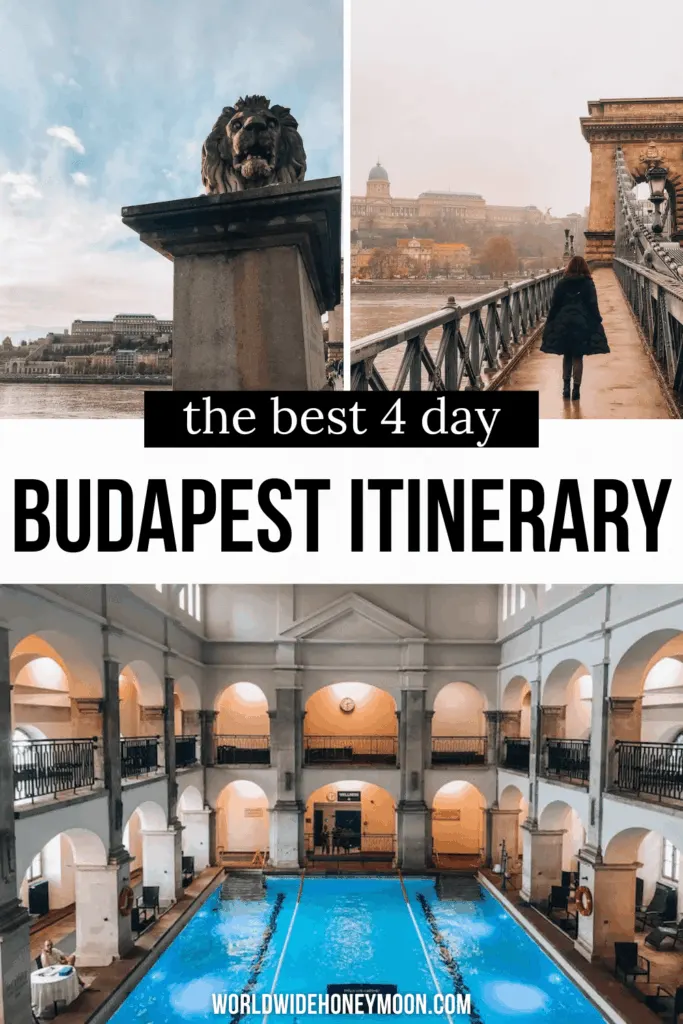 Searching for the perfect 4 days in Budapest itinerary? We have you covered! From where to stay in Budapest to top places to eat and drink, here is the ultimate Budapest itinerary in 4 days that you’re going to want to enjoy for yourself. | budapest 4 days | budapest itinerary 4 days | budapest in 4 days | budapest 4 day itinerary | budapest travel itinerary | budapest travel guide | budapest hungary