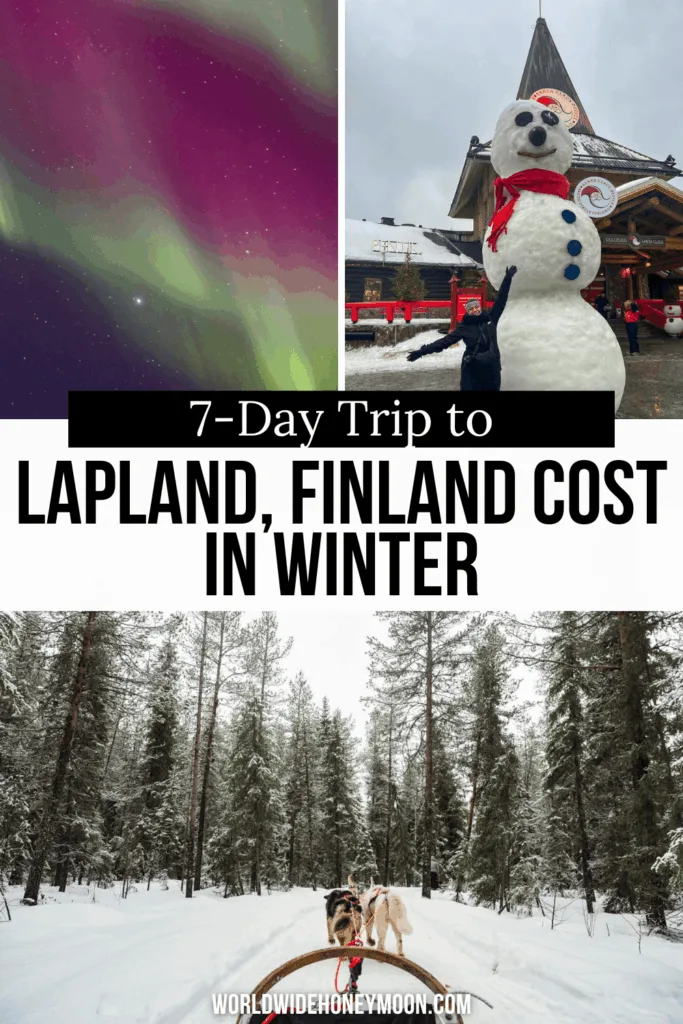 Planning a trip to Lapland Finland on a budget? Or wondering how much a Trip to Lapland Finland cost for different travel styles? This guide breaks down exactly what to expect—whether you're traveling Lapland on a budget, mid-range, or full luxury. I share real numbers for every travel style, including transportation, food, activities, and accommodation, plus a full breakdown of my personal Trip to Rovaniemi cost at the end. If you’ve ever wondered how to explore Rovaniemi on a budget without missing the magic, this guide has all the details you need. Save this pin to plan your perfect Lapland adventure! ❄️✨