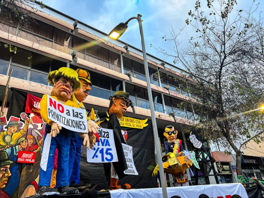 Dolls in Quito on New Year's Eve