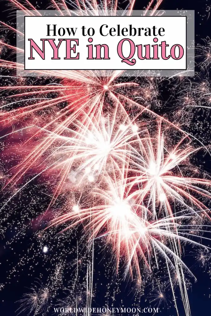 ✨ New Years Eve in Quito is an unforgettable experience filled with culture, color, and celebration! From vibrant street parties and fireworks to the famous A&ntilde;o Viejo traditions, Quito City comes alive on December 31st. Discover the best Things to do in Quito Ecuador, including exploring the historic Old Town, watching locals burn effigies at midnight, enjoying panoramic city views, and celebrating with live music and dancing. Whether you&rsquo;re visiting for the holidays or planning a bucket-list trip, Quito Things to do on New Year&rsquo;s Eve offers a perfect mix of tradition, nightlife, and breathtaking scenery. Start the new year surrounded by culture, mountains, and unforgettable energy in Quito Ecuador 🎆🇪🇨 Save this pin for your ultimate guide to celebrating New Year&rsquo;s Eve in Quito!