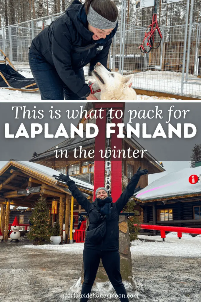 ❄️✨ Planning a magical winter trip? This Lapland packing list is your ultimate guide to staying warm, stylish, and comfortable in the Arctic Circle. From extreme-cold essentials to cozy layers, this Lapland packing list in winter covers exactly what to wear in Lapland in winter, whether you&rsquo;re chasing the Northern Lights, visiting Santa, or celebrating a Lapland Finland Christmas. Discover the must-have items in this complete packing list for Lapland, including thermal layers, snow boots, accessories, and warm Lapland Finland outfit ideas. Whether you&rsquo;re focused on functional warmth or creating the perfect Lapland Finland aesthetic outfit, these Lapland Finland winter clothes are designed for snowy adventures. Perfect for travelers planning packing for Lapland in winter or extending their trip with packing for Finland in winter, this Lapland Finland packing list also works as a Finland packing list for winter for cold-weather destinations. Save this pin before your Lapland Finland winter adventure so you&rsquo;re fully prepared for the cold&mdash;and the magic ✨🎄