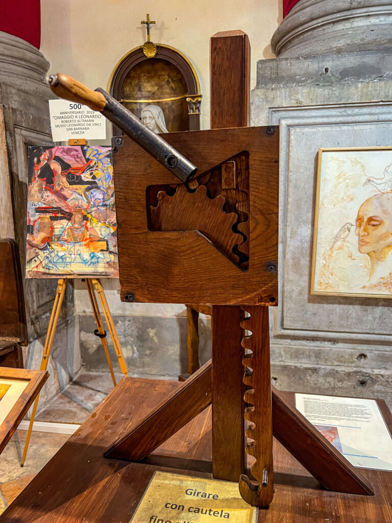 Leonardo da Vinci La Mostra de Venezia gadget