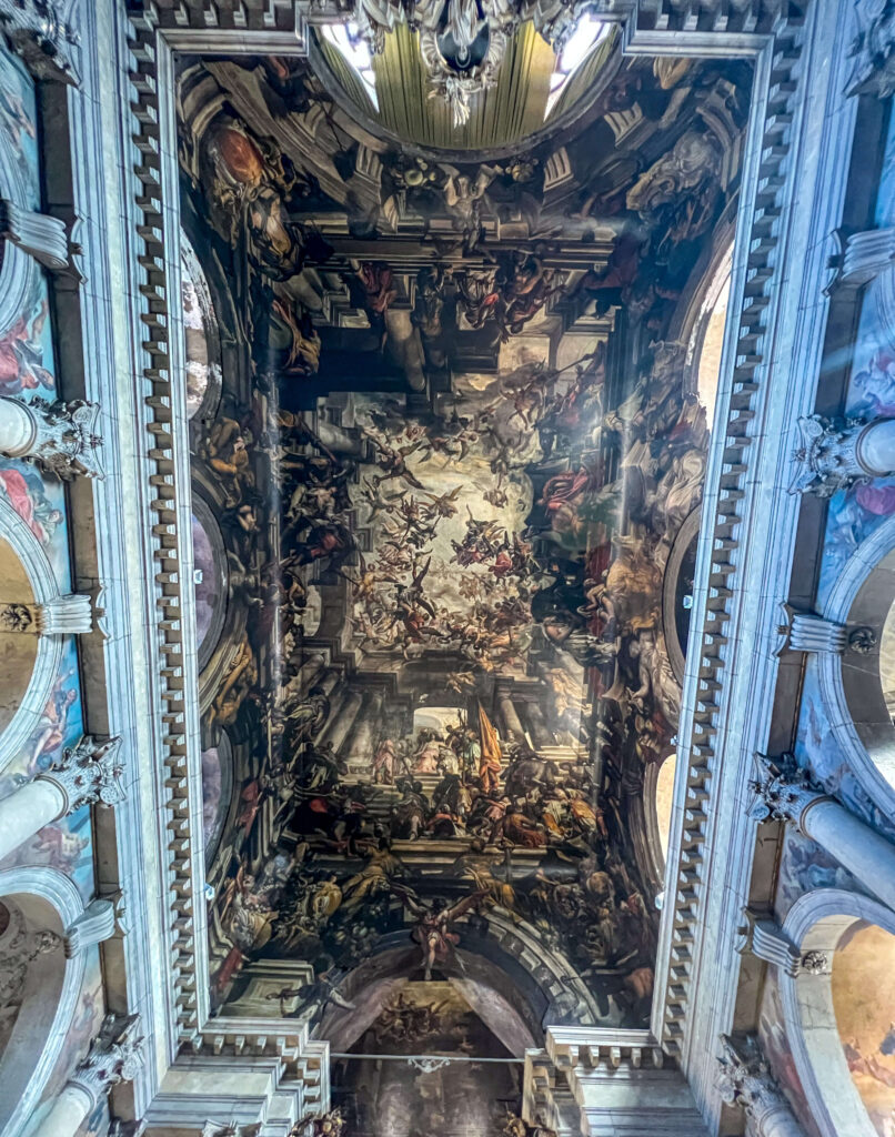 San Pantalon Church ceiling