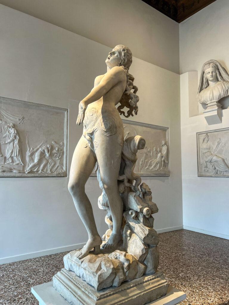 Sculpture at National Archeological Museum in Venice