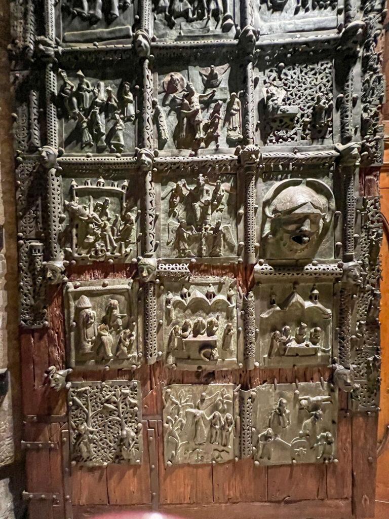 Basilica di San Zeno door