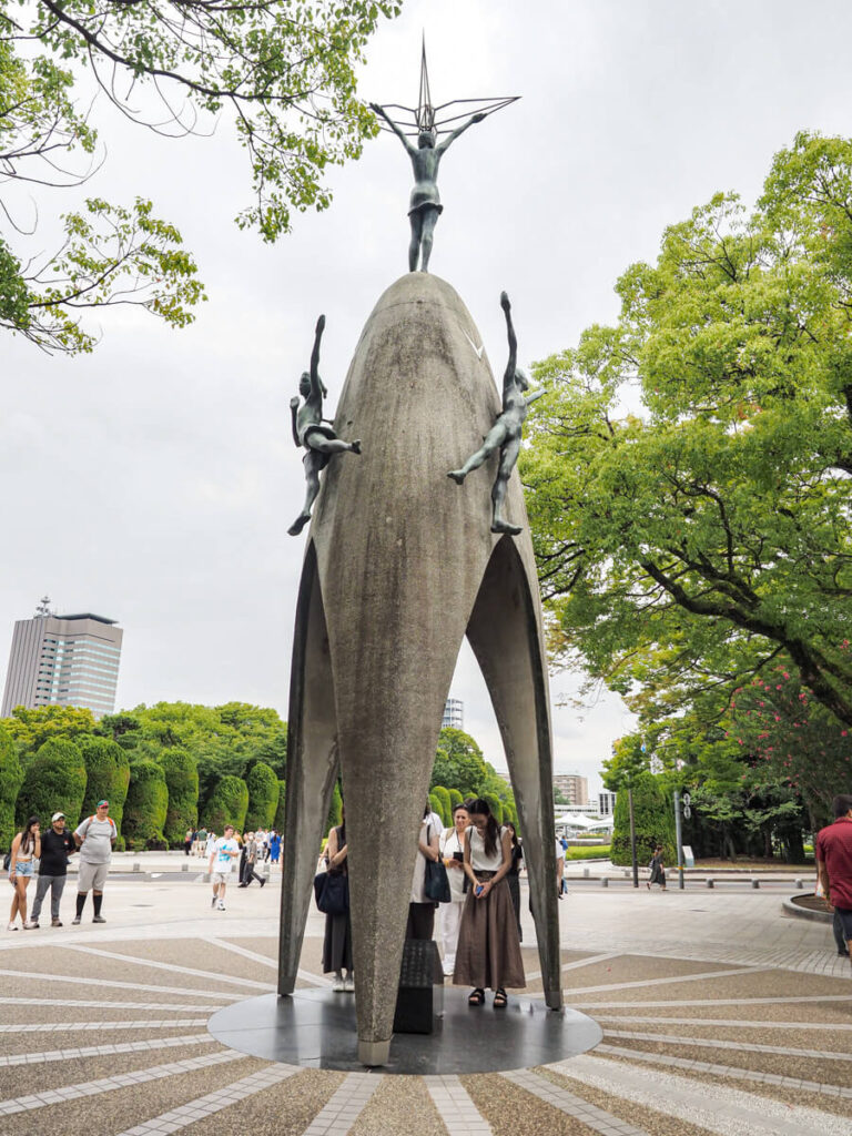 Children's Peace Monument at Hiroshima Peace Memorial Park