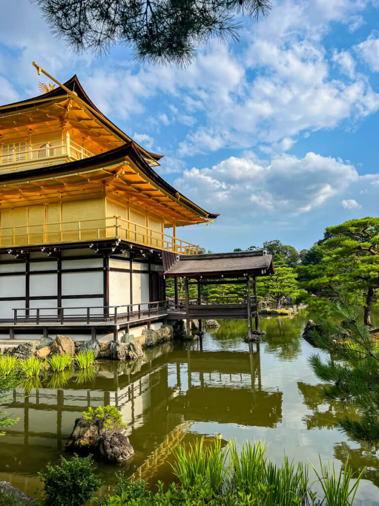 Kinkaku-ji temple on the water