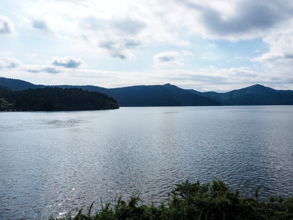 Lake Ashinoko in Hakone