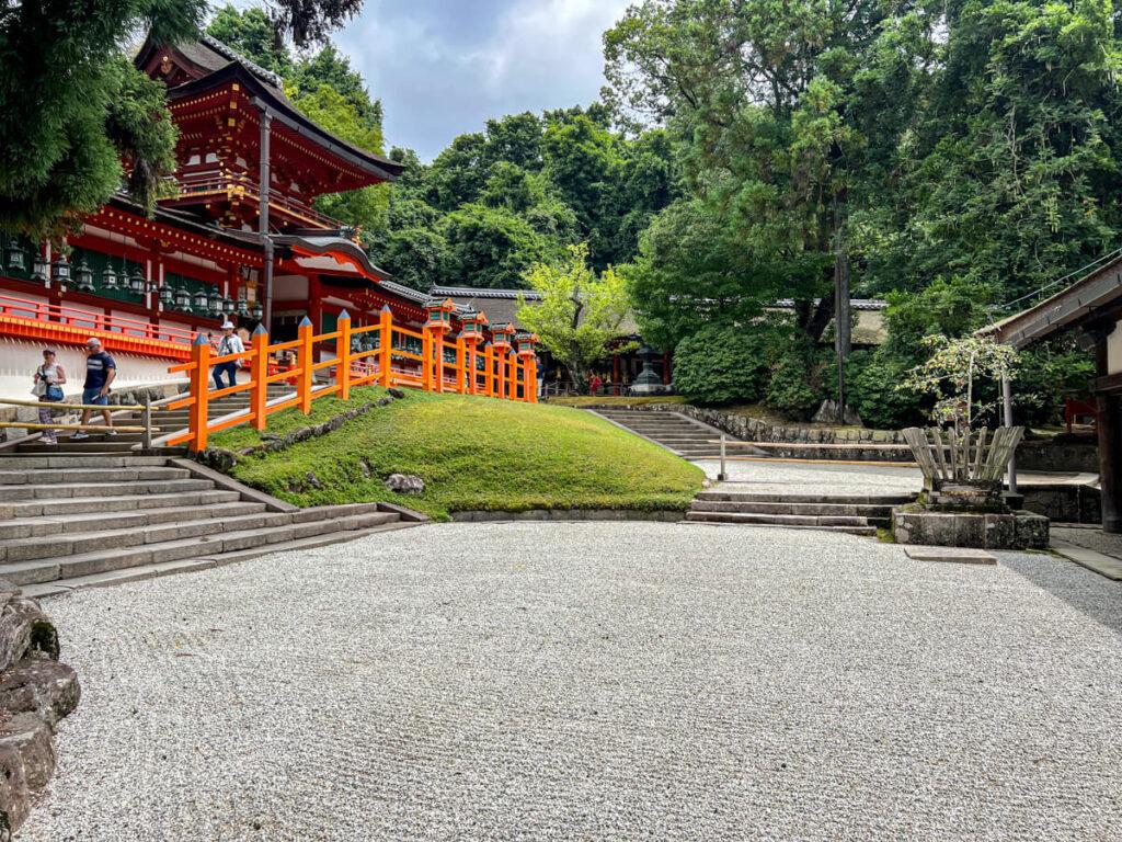 Tempe with rock garden in Nara