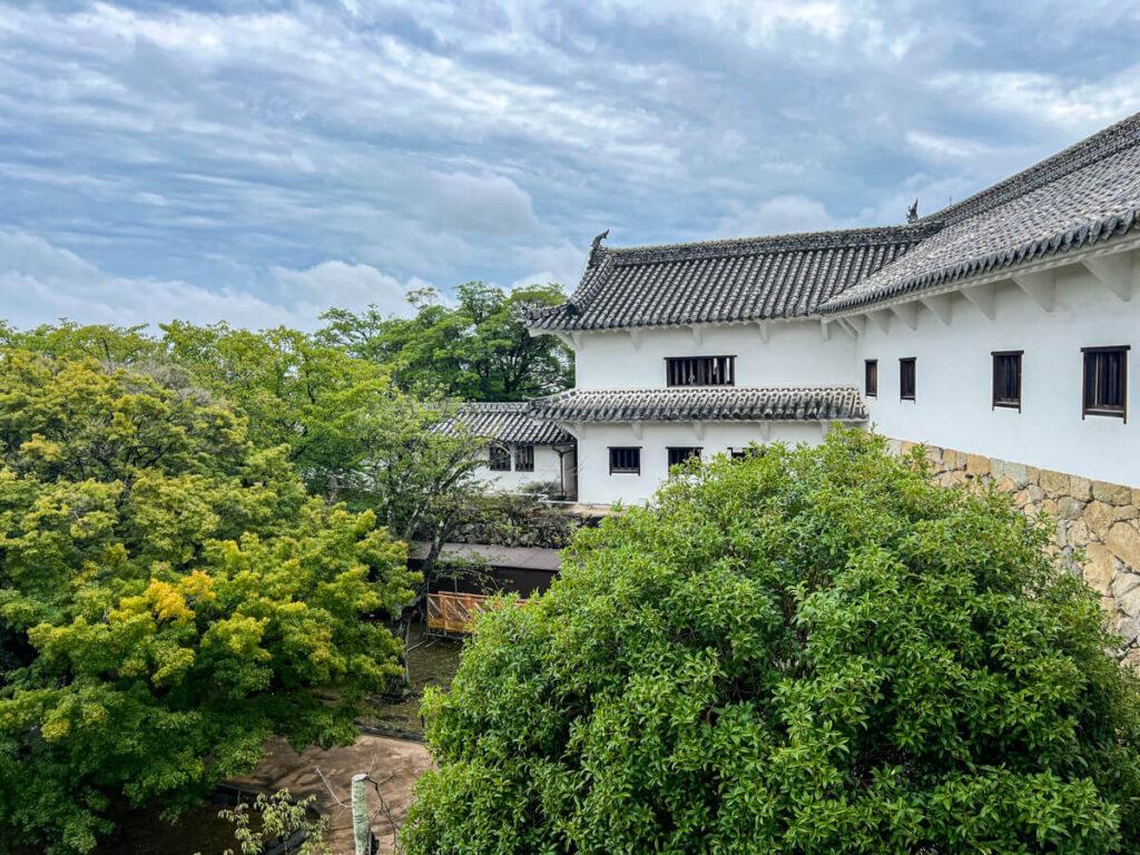 Views from a wing of Himeji Castle