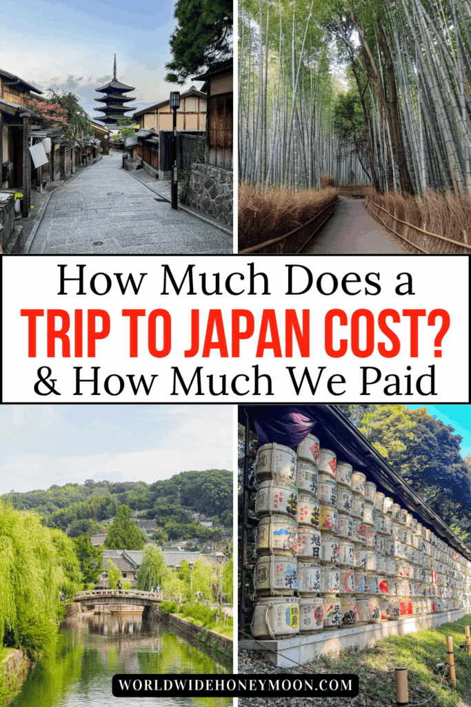 How much does a trip to Japan cost? Find out exactly how much to budget for a 2-week trip to Japan, including flights, hotels, trains and transportation, food, activities, and more. This complete Japan budget guide breaks down different travel styles and shares how much we actually paid for our two-week Japan trip. Use this guide to plan your Japan budget trip and figure out how to visit Japan without overspending!