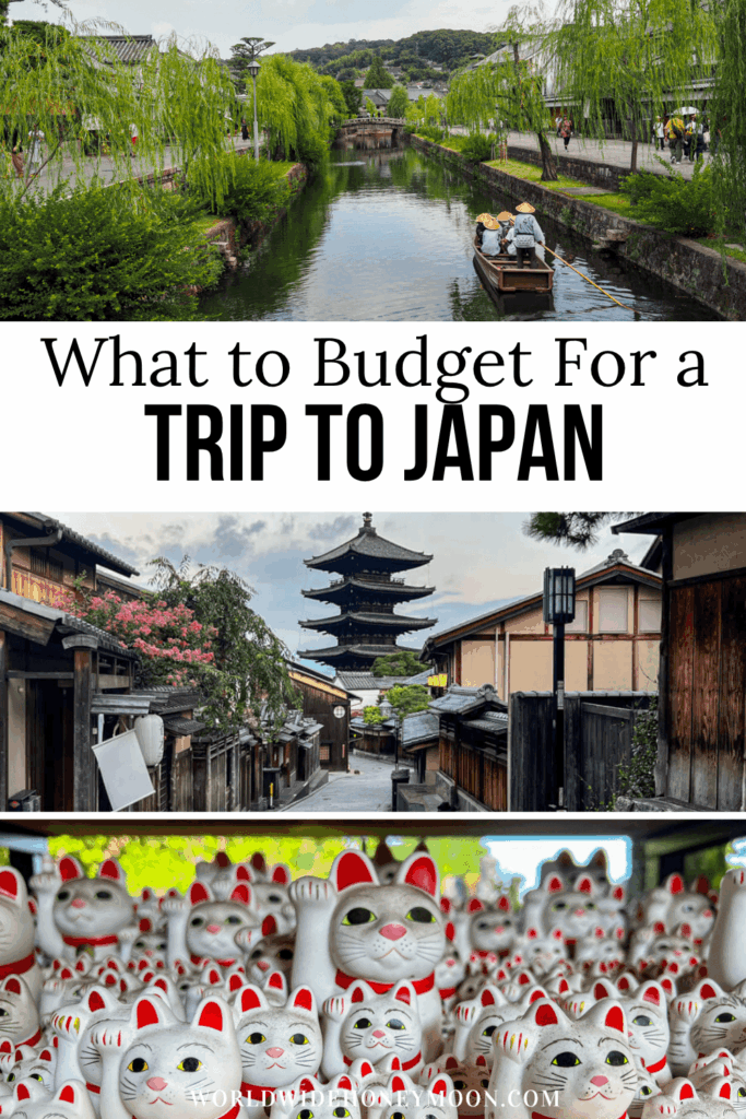 Wondering how much does a trip to Japan cost? Get a complete breakdown of the expenses for a 2-week trip to Japan, from airfare and hotels to Japan Rail transportation, food, activities, and everything in between. We also share how much we paid so you can compare our spending with your own travel style. Whether you're planning Japan on a budget, researching Japan budget travel, or simply trying to figure out the cost of a trip to Japan, this guide has the numbers you need!